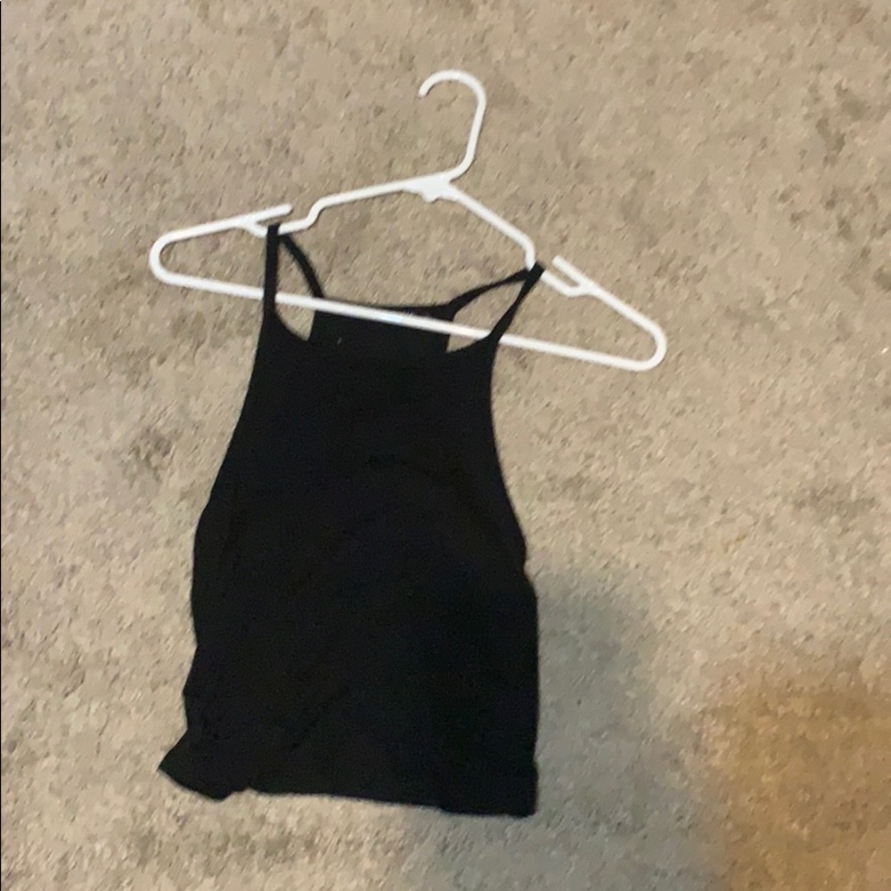 High neck brandy Melville crop top